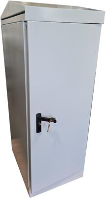 Masterlan free-standing outdoor cabinet 19" 30U/800mm, assembled, IP65, fan, thermostat