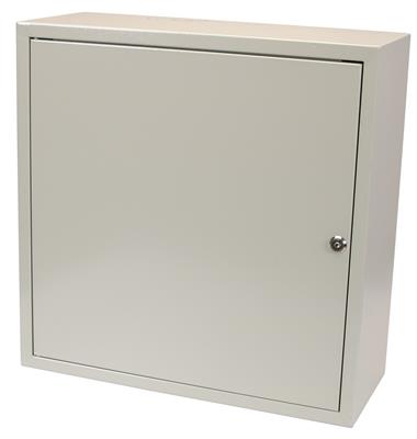 Masterlan Wall Box 500x500x200, metal, lockable,