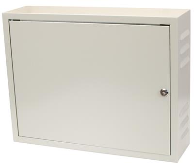 Masterlan Wall Box 520x400x140, metal, lockable, with ventilation