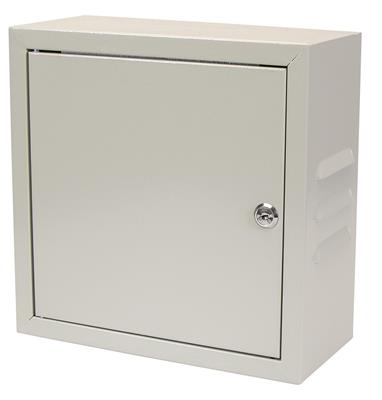 Masterlan Wall Box 300x300x140, metal, lockable, with ventilation