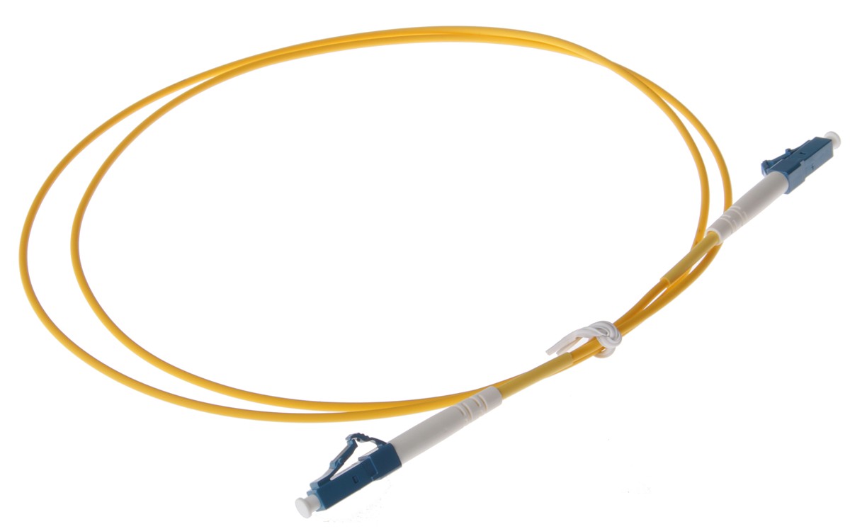 Masterlan fiber optic patch cord, LCupc-LCupc, Singlemode 9/125, simplex, 2m