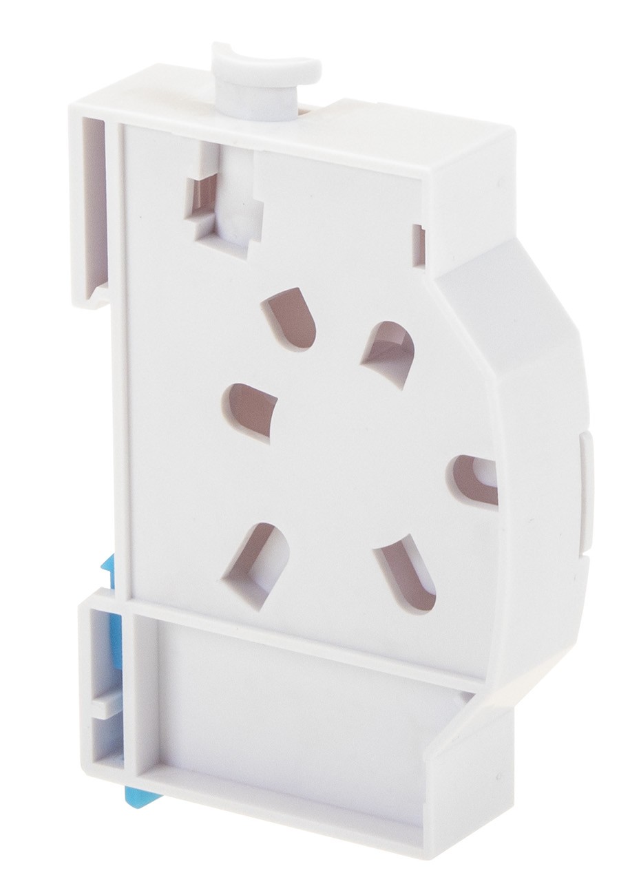 Masterlan DIN terminal fiber optic box for 2x SC/LC, including splice tray