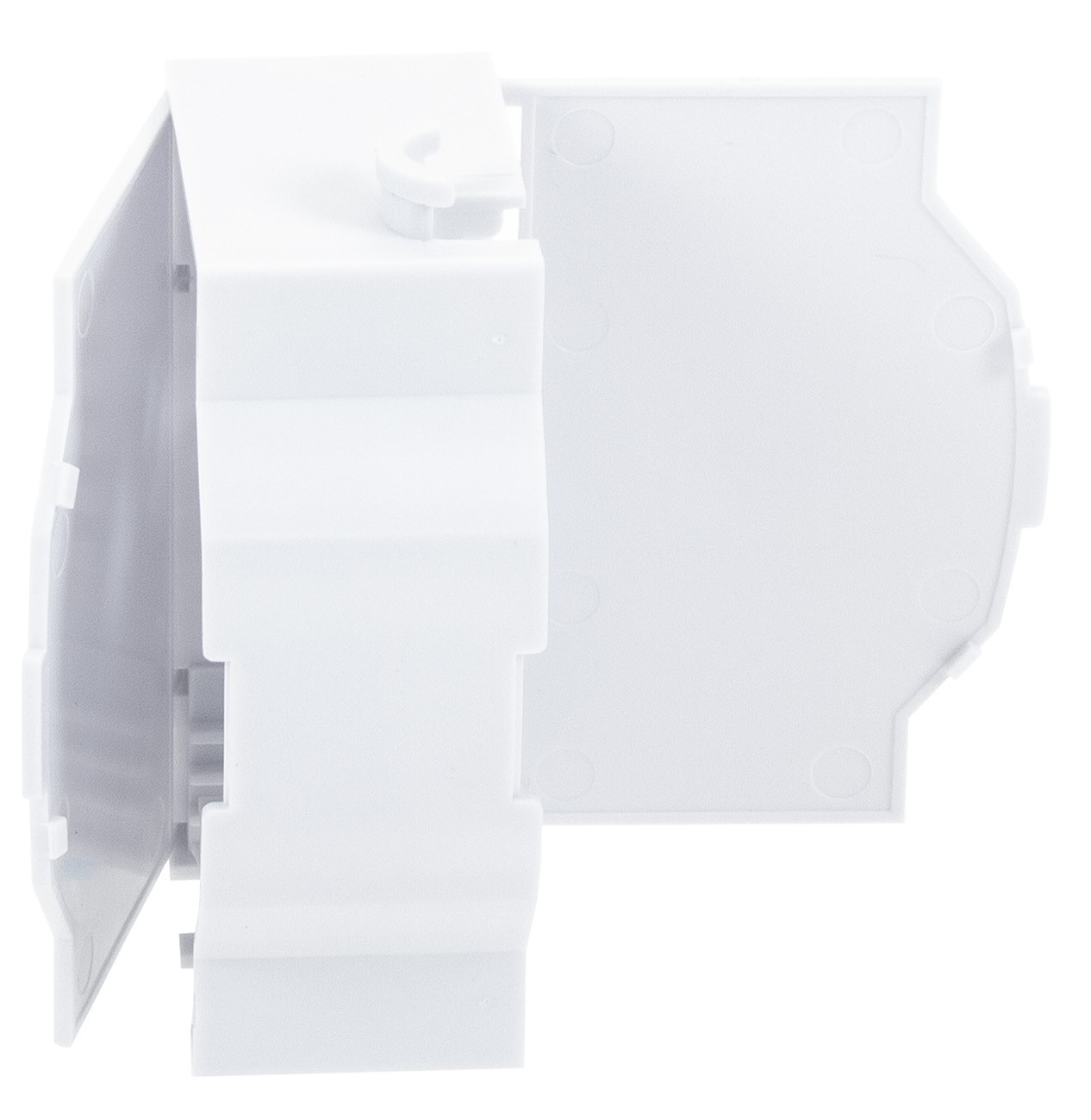 Masterlan DIN terminal fiber optic box for 4x SC/LC, including splice tray