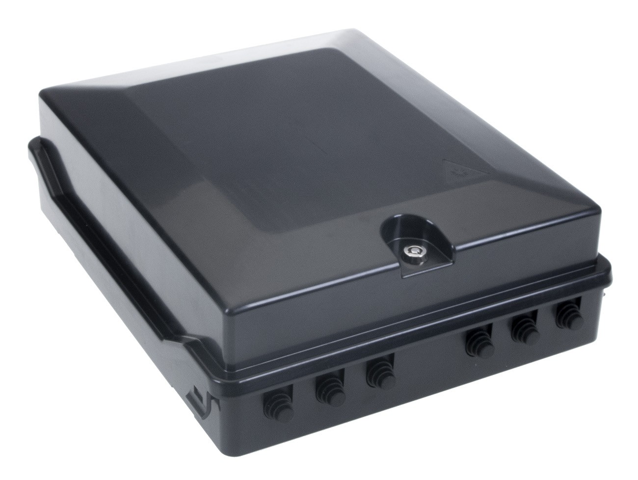 Masterlan FTTH terminal fiber optic box for 24x SC, including 6 splice trays