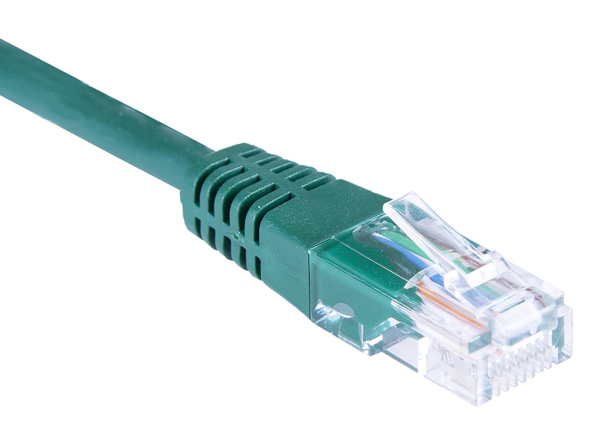 Masterlan patch cable UTP, Cat5e, 3m, green
